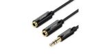 Adaptador de Audio UGREEN 3.5mm derivador 2 auriculares 20816 - Imagen 2