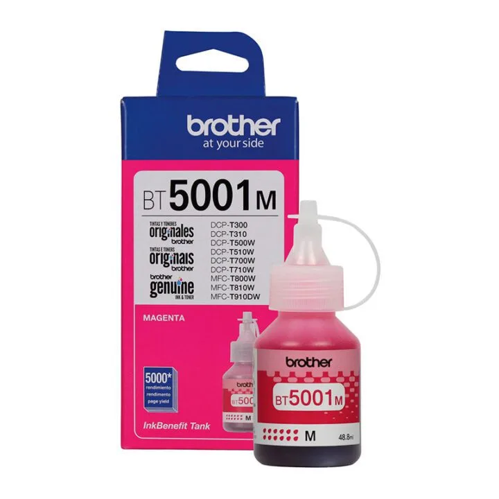 Botella Tinta BROTHER BT-5001M Magenta
