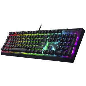 Teclado Gamer RAZER BlackWidow V4 X Chroma Yellow Switches Inglés