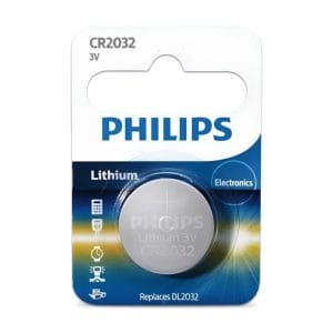 Pila Botón CR2032/97 PHILIPS 3V Litio