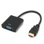 Cable Adaptador Conversor HDMI (m) a VGA (h) con cable para audio spica 3.5mm