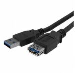 Cable Extensor USB 3.0 GENERICO m/h 3m Negro - Imagen 2