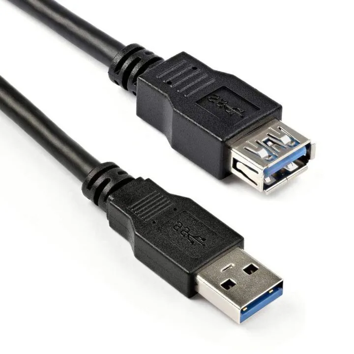Cable Extensor USB 3.0 GENERICO m/h 3m Negro