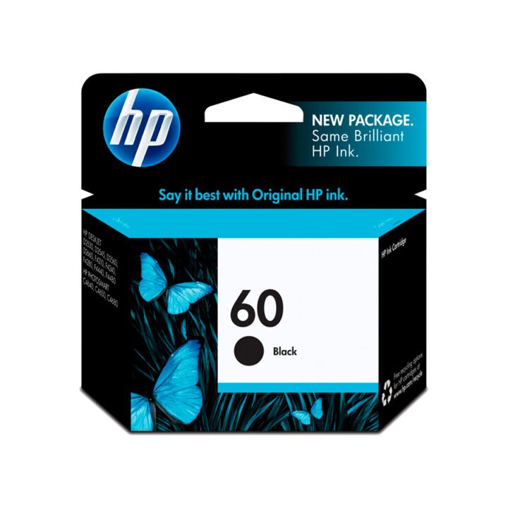 Cartucho Tinta HP 60 Black Capacidad estándar 4.5ml