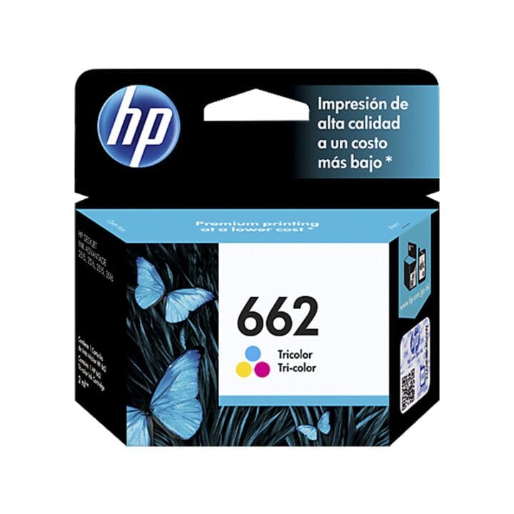 HP662TricolorA.jpg Cartucho Tinta HP 662 Tricolor Capacidad estándar 2ml - Imagen 1