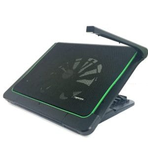 Bandeja Disipadora de Calor Para Notebooks hasta 17" WESDAR Chiropter Cerberus Series K8288F con extensión de luz LED