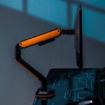 Soporte Gaming para Monitor hasta 32 pulgadas BRATECK LDT63-C012G Negro-Naranja - Imagen 3