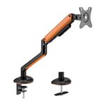 Soporte Gaming para Monitor hasta 32 pulgadas BRATECK LDT63-C012G Negro-Naranja