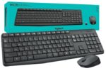 Combo Mouse y Teclado Inalámbrico LOGITECH MK-235 BK SP