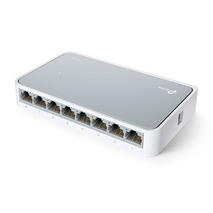 Switch Ethernet TP-LINK TL-SF1008D V.12 8 puertos 10/100