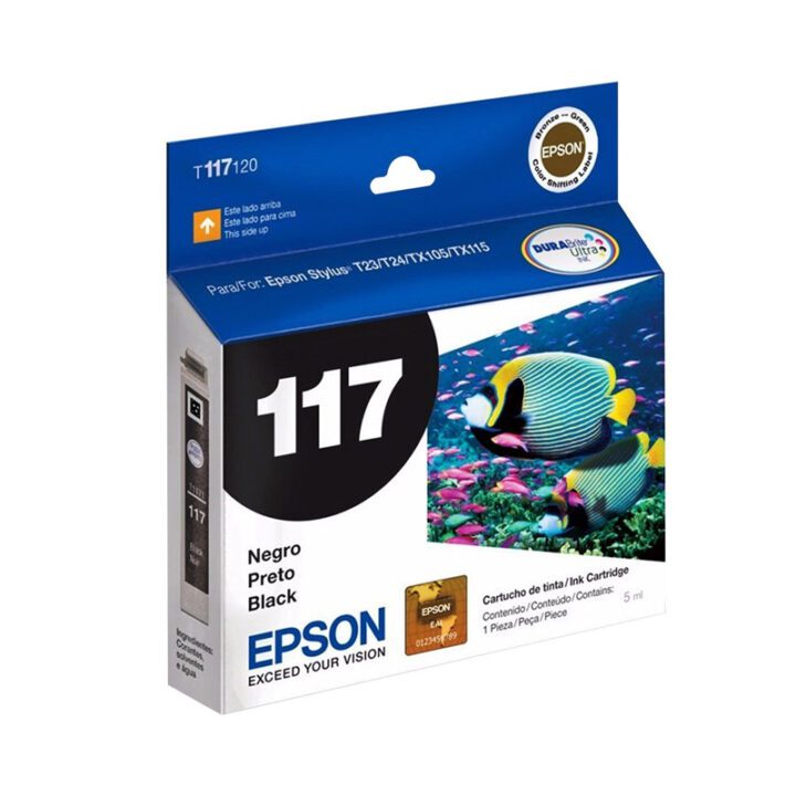 Cartucho Tinta EPSON T117120 Black 5ml