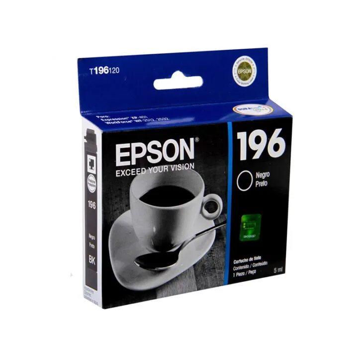 Cartucho Tinta EPSON T196120 Black