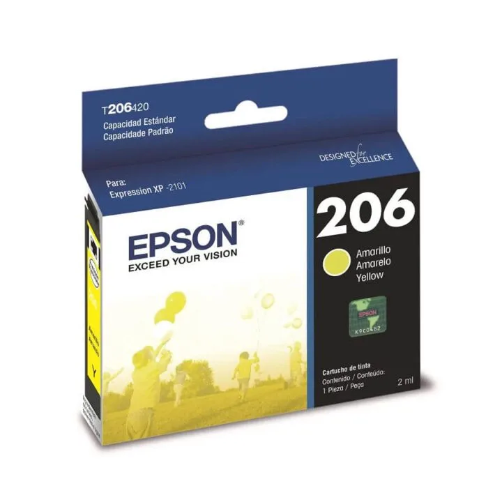 Cartucho Tinta EPSON T206420 Yellow 2ml - Imagen 1