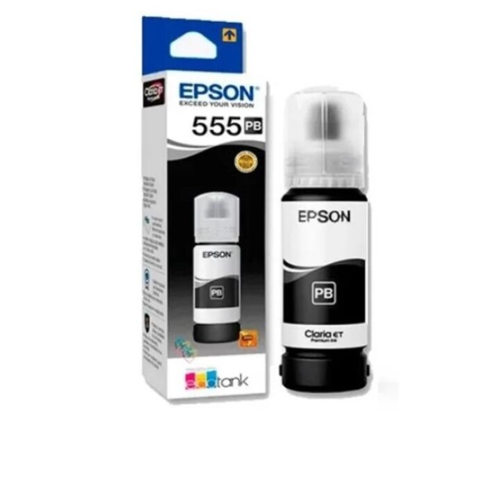 Botella Tinta EPSON T555120 PB Black C13T06Y12A L8160 L8180