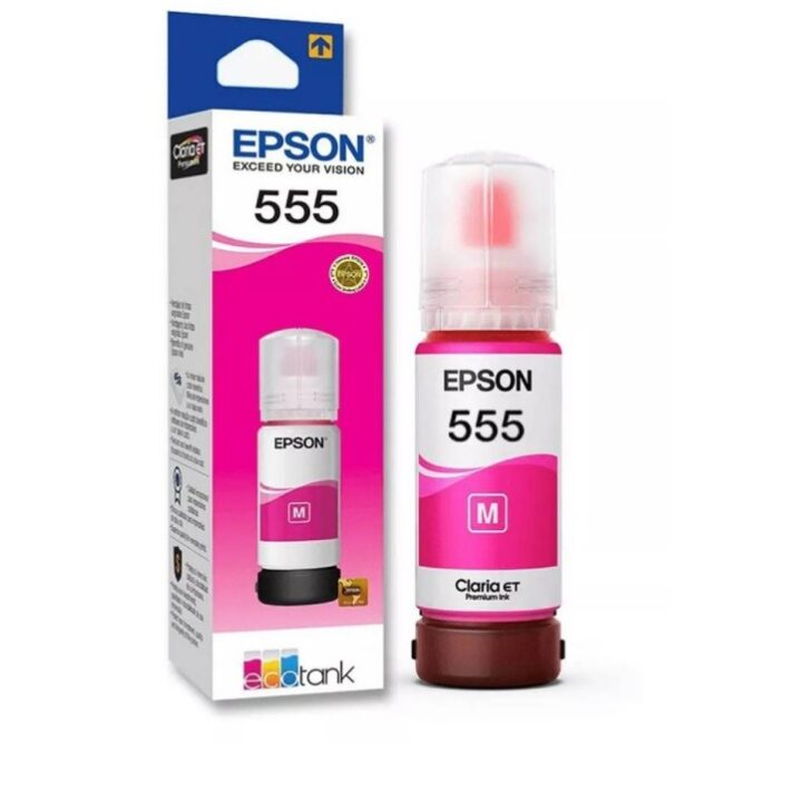 Botella Tinta EPSON T555320 Magenta C13T06Y32A L8160 L8180