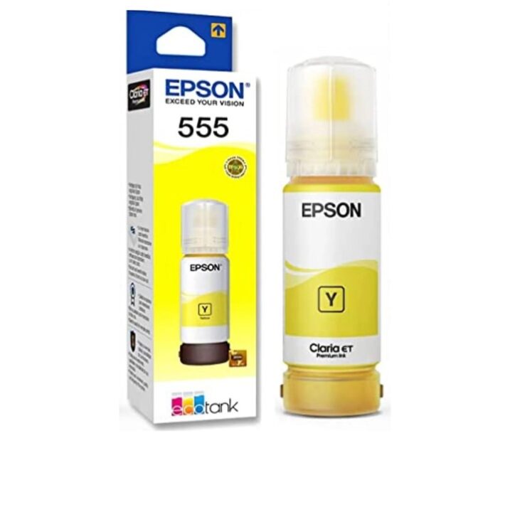 Botella Tinta EPSON T555420 Yellow C13T06Y42A L8160 L8180