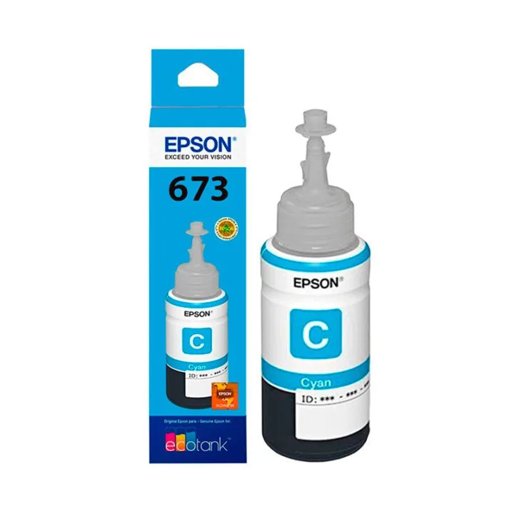Botella Tinta EPSON T673220 Cyan
