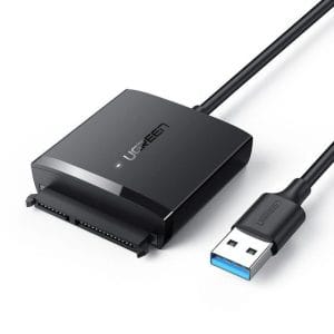 Adaptador USB a Sata UGREEN 60561 para SSD y HDD 2.5"