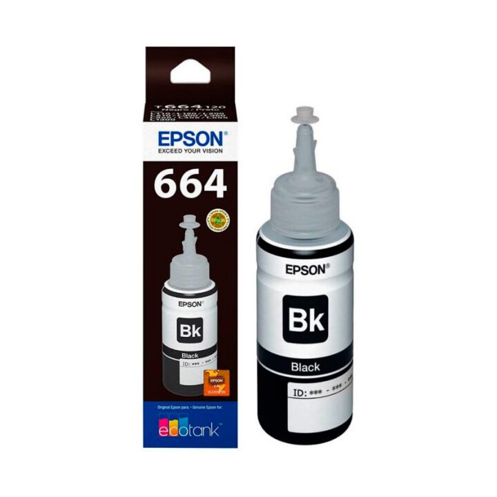 Botella Tinta EPSON T664120 Black C13T66412A