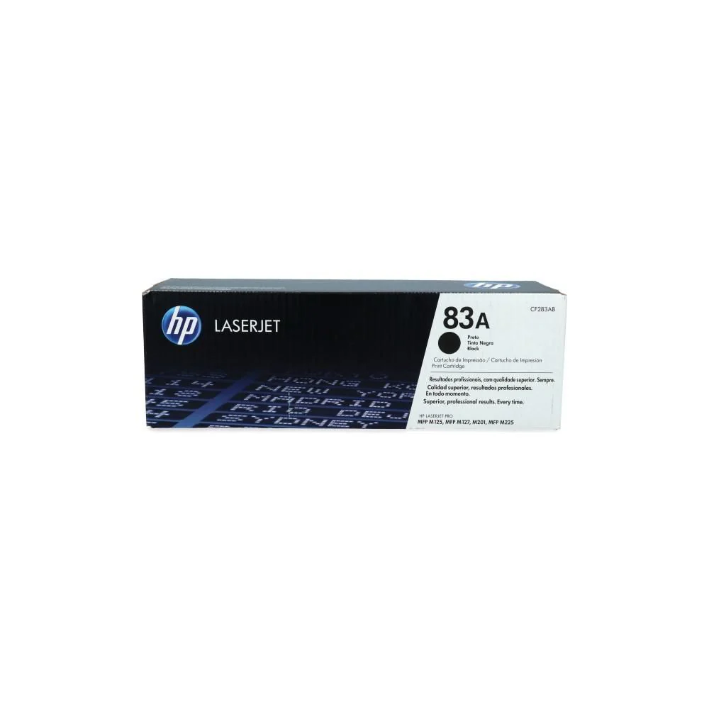 Toner HP CF283A 83A para MFP M125/M127/M201/M225