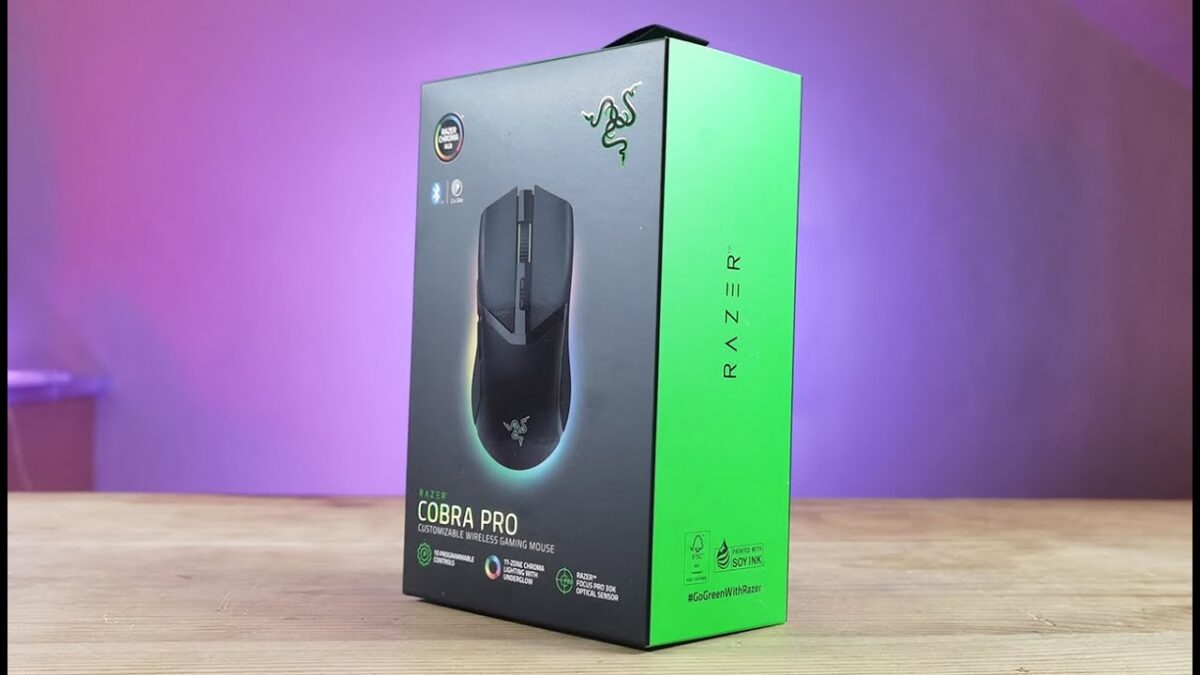 Mouse Inalámbrico RAZER Cobra Pro RZ01-04660100-R3U1 RF y BlueTooth Negro - Imagen 4
