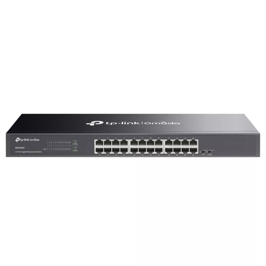 Switch TP-LINK DS1024G V.1.20 OMADA 24 Puertos Gigabits Modular y Rackeable