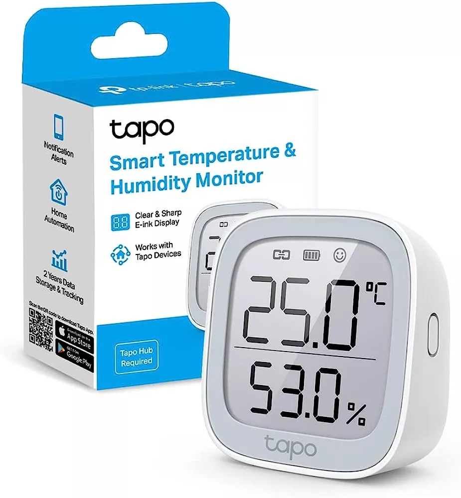 Termómetro e Higrómetro TP-LINK TAPO T315 v.1.20 0184500925 sensor con visualización