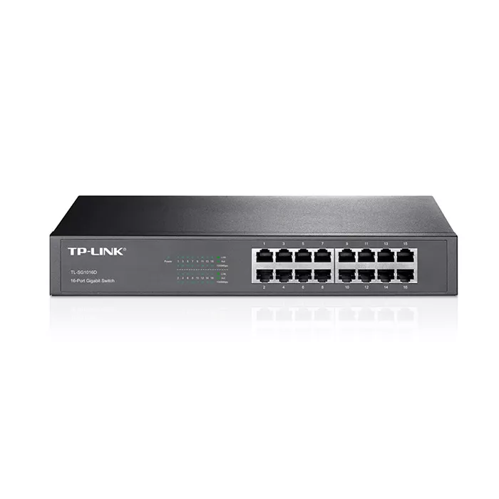 Switch TP-LINK TL-SG1016D v.12.0 Modular y Rackeable