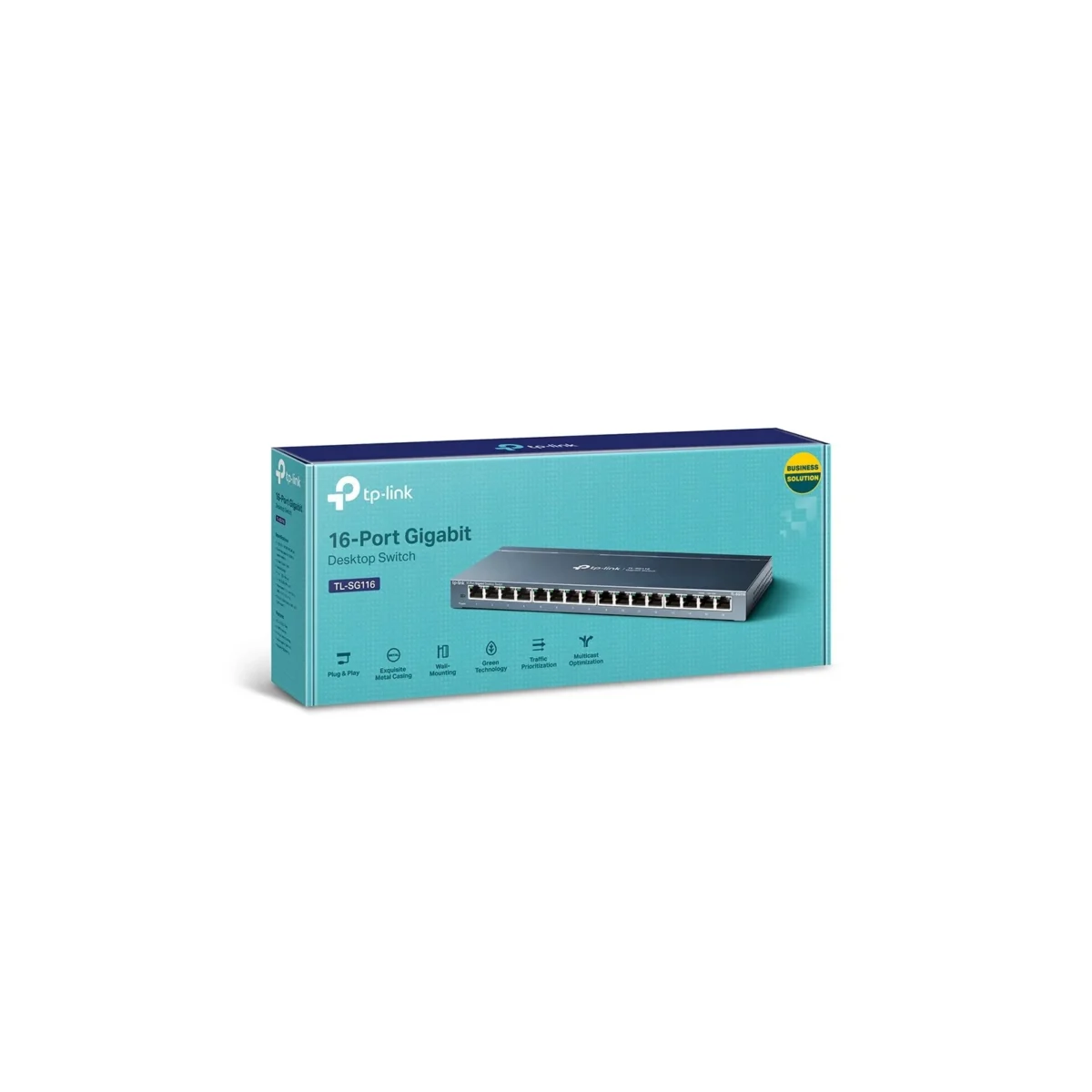 Switch TP-LINK TL-SG116 Modular 16 puertos Gigabits - Imagen 2