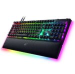 Teclado Gamer USB RAZER BlackWidow V4 PRO Yellow Switches Ingés