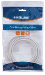 Cable de Red Patch Cord Cat. 6 4.27m INTELLINET Cobre Gris