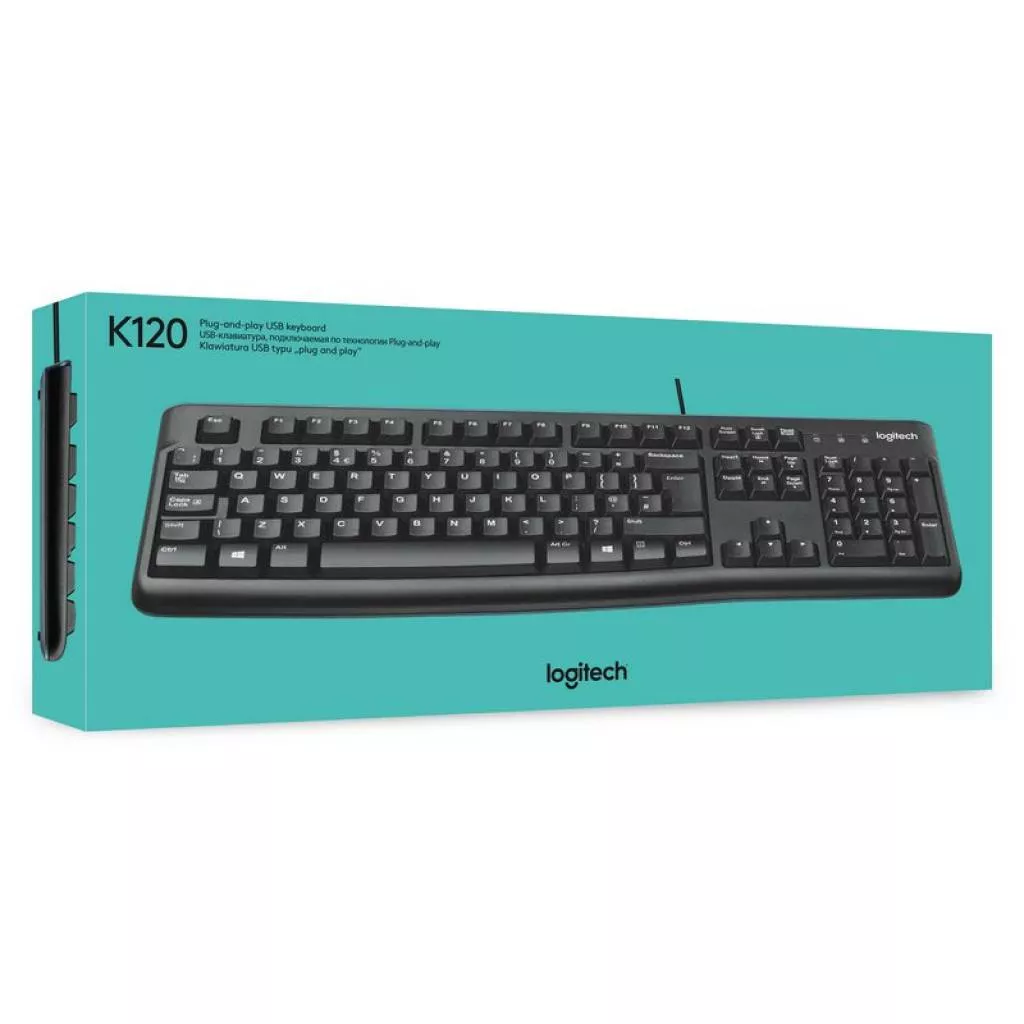 Teclado USB Logitech K120 K120 920-004422