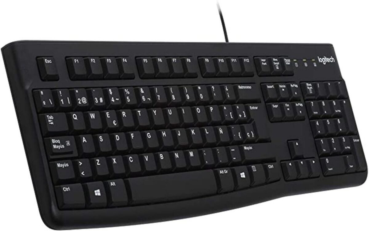 Teclado USB Logitech K120 K120 920-004422 - Imagen 2