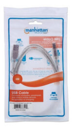 Cable para Impresora MANHATTAN AM-BM USB 2.0 3m - Imagen 3