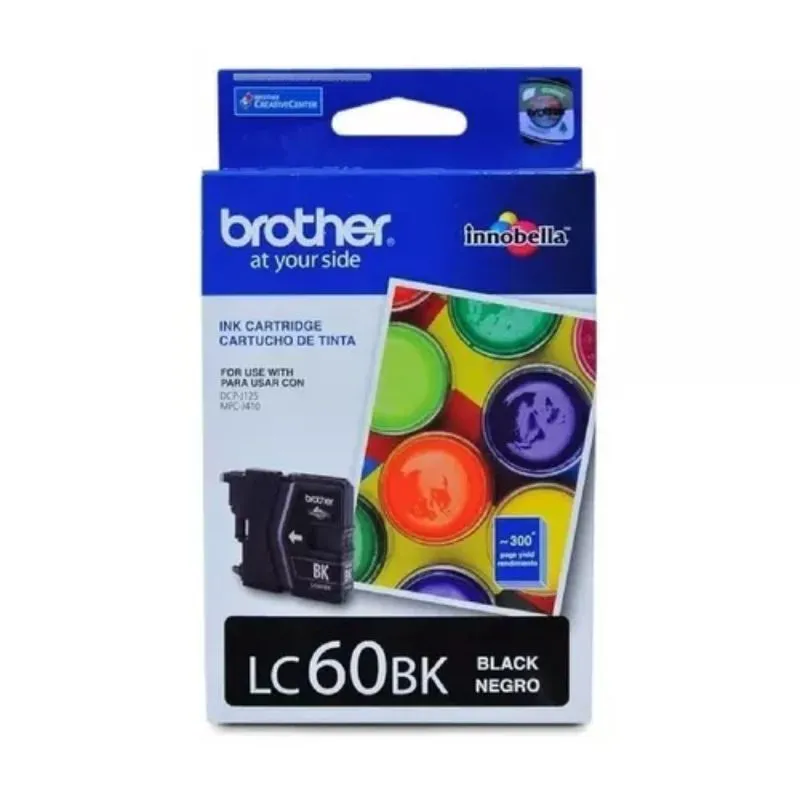 Cartucho Tinta BROTHER LC-60 BK Black