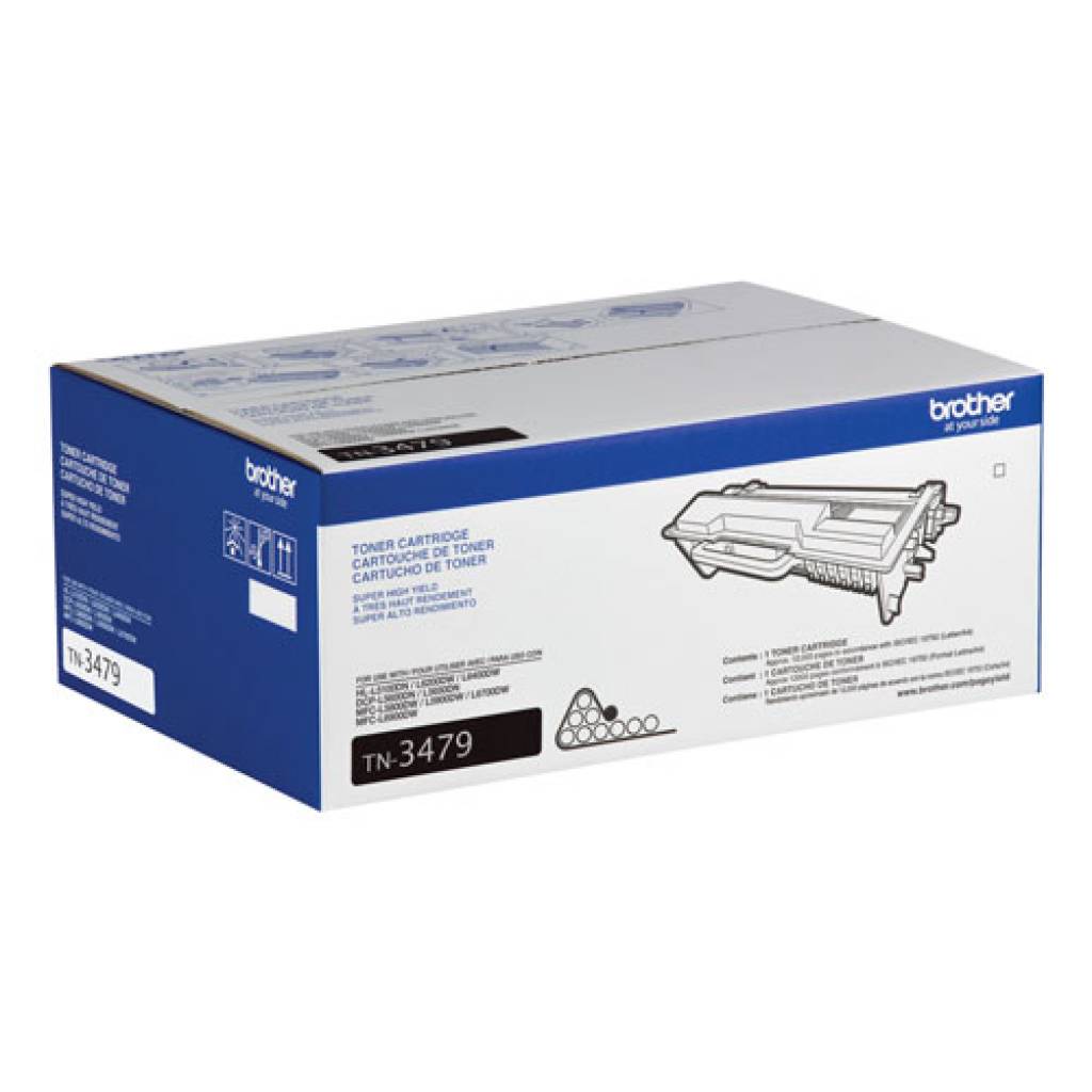 Toner BROTHER TN-3479 Negro 12.000 copias