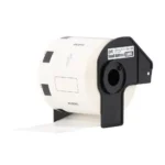 Etiquetas Rollo BROTHER DK-1209 Troqueladas Negro S/Blanco 800 29x62mm - Imagen 2