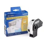 Rollo de 400 etiquetas autoadhesivas troqueladas BROTHER DK1204 - Imagen 2