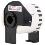Rollo Contínuo Etiquetas Térmicas Brother Dk-2251 Negro/rojo - Imagen 4