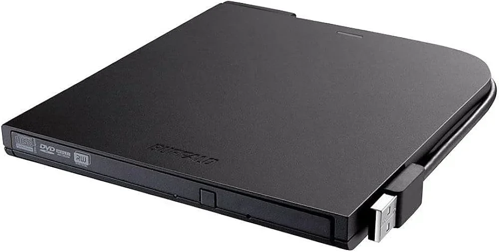 Grabadora Externa CD/DVD Portátil Slim BUFFALO DVSM-PT58U2VB USB