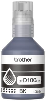 Botella Tinta BROTHER BT-D100BK Black - Imagen 2