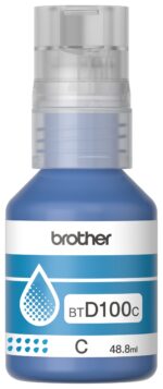 Botella Tinta BROTHER BT-D100C Cyan - Imagen 2
