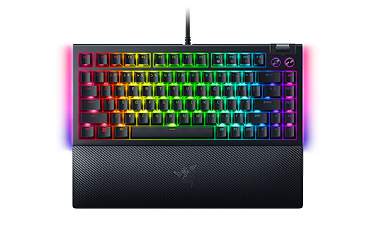 RazerBlackwidowV4PhantomA Teclado Gamer Mecánico RAZER Blackwidow V4 Phantom Green Orange Switches - Imagen 1