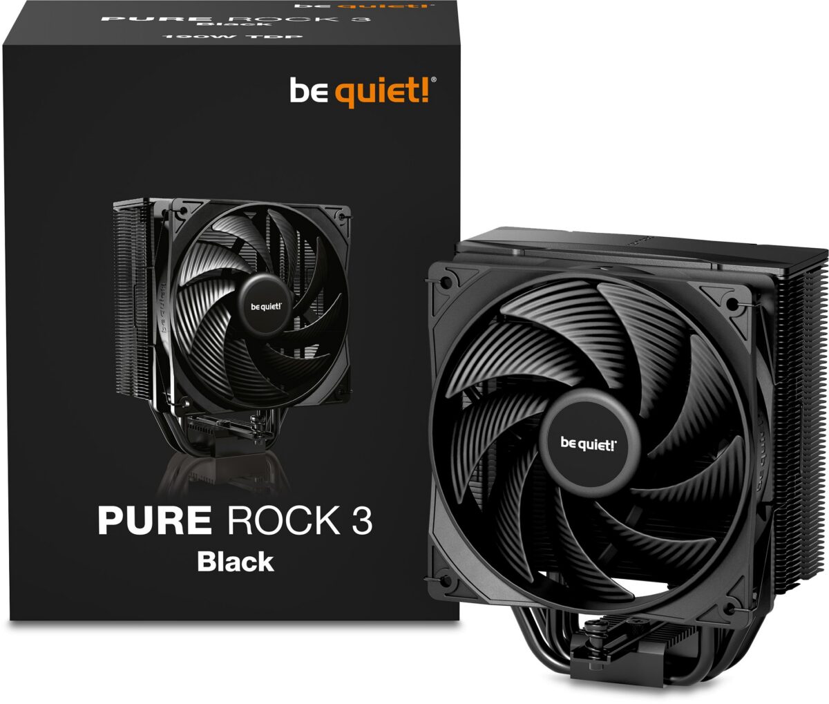 Disipador CPU BE QUIET! Pure Rock 3 Black Bk039 - Imagen 2