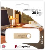 Pendrive KINGSTON Datatraveler Metal SE9G3 256GB USB 3.2 Gold