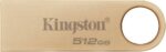 Pendrive KINGSTON Datatraveler Metal SE9G3 512GB USB 3.2 Gold - Imagen 2