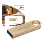 Pendrive KINGSTON Datatraveler Metal SE9G3 64GB USB 3.2 Gold - Imagen 3