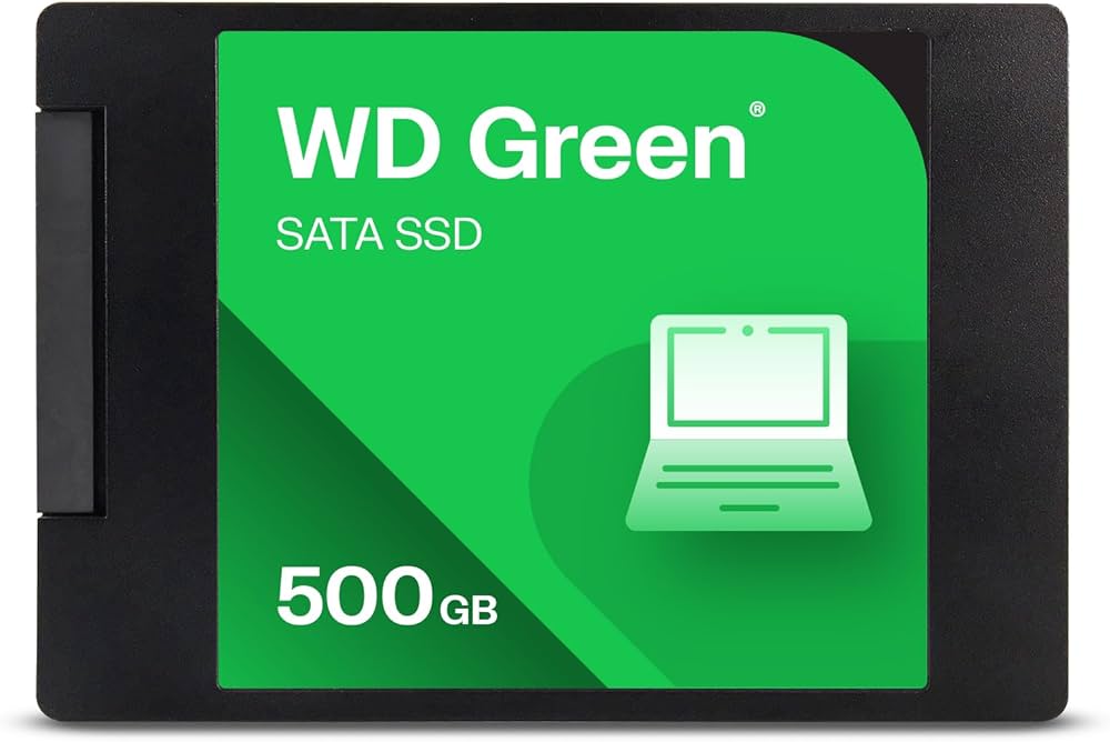 Disco Estado Sólido SSD WD Green 500GB 2.5" Sata WDS500G5G0A 1 Disco Estado Sólido SSD WD Green 500GB 2.5" Sata WDS500G5G0A
