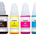 Pack Botellas Tinta CANON GI-190 Black-Cyan-Magenta-Yellow