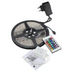 Tira de Luces LED RGB 5m LUMAX ZGR-100 con Control y Transformador